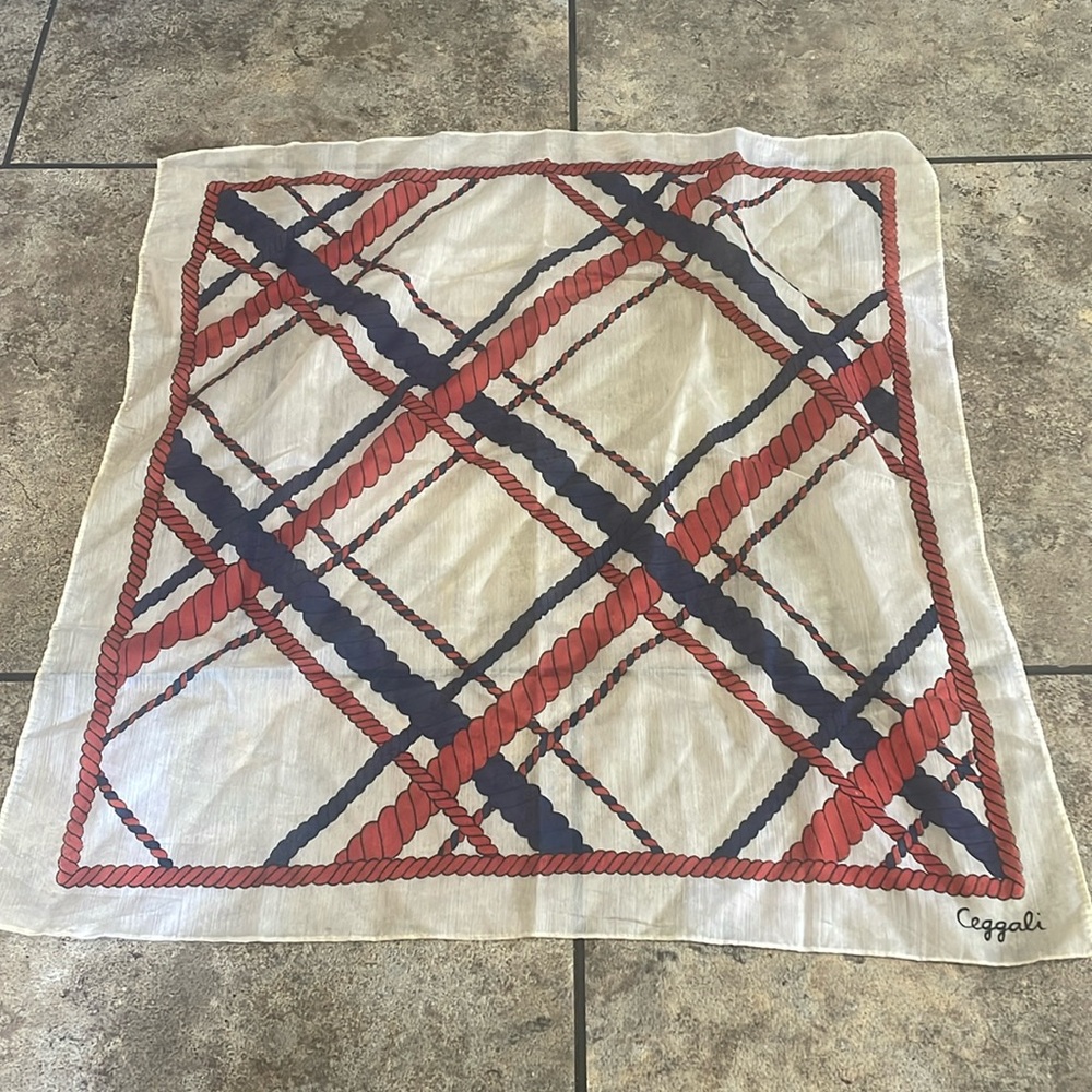 Vintage Ceggali Scarf